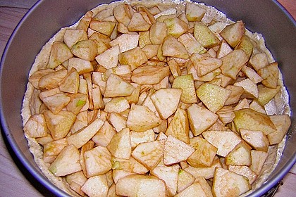 Veganer Apfelkuchen mit Zimtstreuseln 68