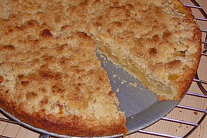 Veganer Apfelkuchen mit Zimtstreuseln 11