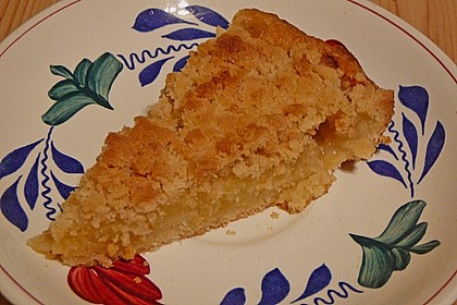 Veganer Apfelkuchen mit Zimtstreuseln 28