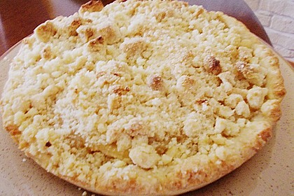 Veganer Apfelkuchen mit Zimtstreuseln 72
