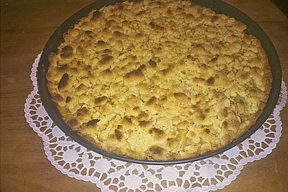 Veganer Apfelkuchen mit Zimtstreuseln 59