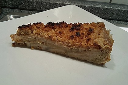 Veganer Apfelkuchen mit Zimtstreuseln 30