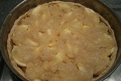 Veganer Apfelkuchen mit Zimtstreuseln 56