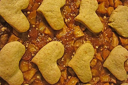 Veganer Apfelkuchen mit Zimtstreuseln 48
