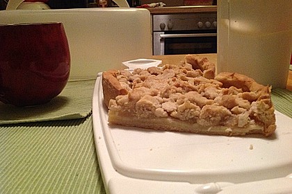 Veganer Apfelkuchen mit Zimtstreuseln 62