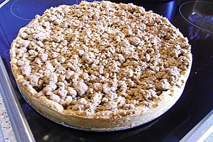 Veganer Apfelkuchen mit Zimtstreuseln 54