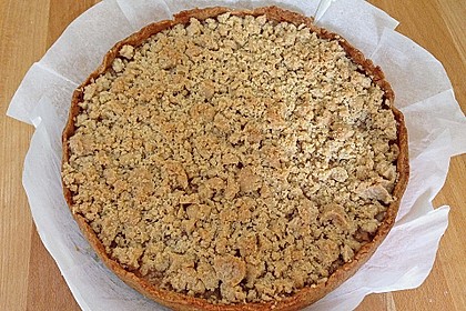 Veganer Apfelkuchen mit Zimtstreuseln 21