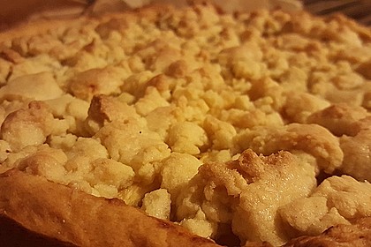 Veganer Apfelkuchen mit Zimtstreuseln 31