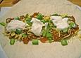 Tortilla mit Hackfleischf&uuml;llung