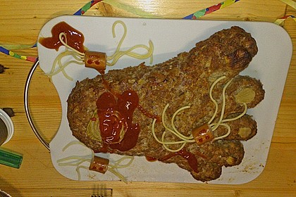 Gebackene amputierte F&uuml;&szlig;e