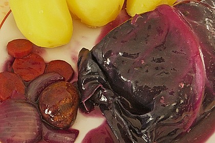 Rotkrautwickel aus dem Backofen 3