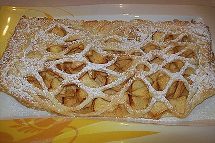 Blätterteig - Apfeltaschen 9