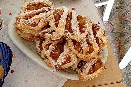 Blätterteig - Apfeltaschen 8