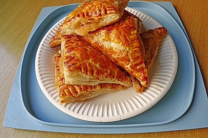 Blätterteig - Apfeltaschen 13