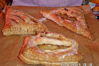 Blätterteig - Apfeltaschen 24