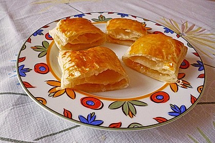Blätterteig - Apfeltaschen 5