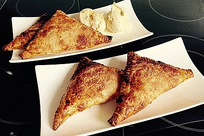 Blätterteig - Apfeltaschen 6