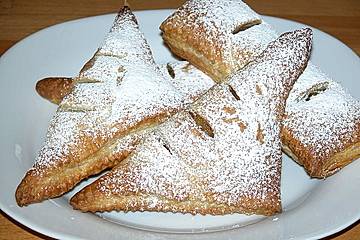 Blätterteig - Apfeltaschen