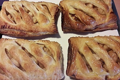 Blätterteig - Apfeltaschen 7