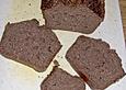 Roggen - Sauerteig - Mischbrot VI, mit Rotwein
