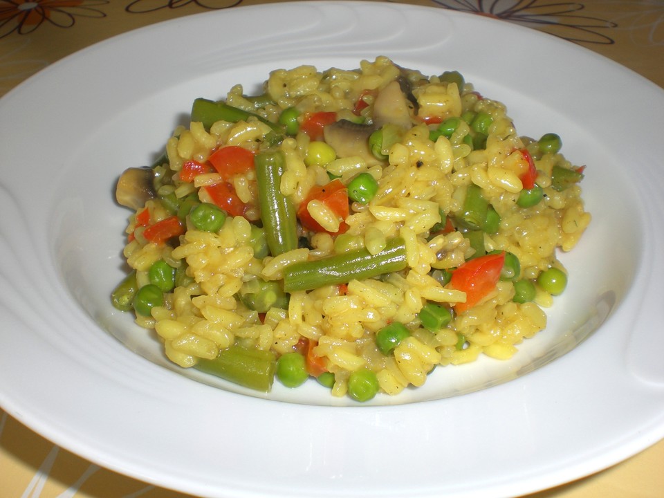 Pilz - Gemüsepaella (Rezept mit Bild) von Exuna | Chefkoch.de