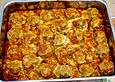 Hackb&auml;llchen mit Tomatensauce und Mozzarella