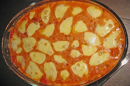 Hackb&auml;llchen mit Tomatensauce und Mozzarella 25
