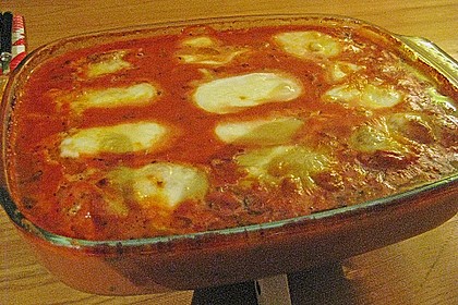 Hackb&auml;llchen mit Tomatensauce und Mozzarella 31