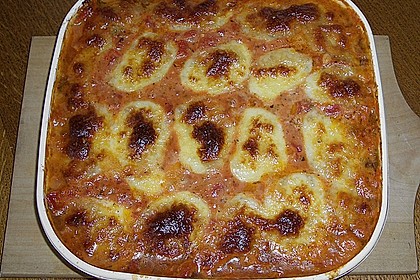 Hackb&auml;llchen mit Tomatensauce und Mozzarella 47