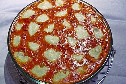 Hackb&auml;llchen mit Tomatensauce und Mozzarella 56