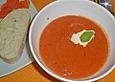 Winterliche Tomatensuppe mit &Auml;pfeln