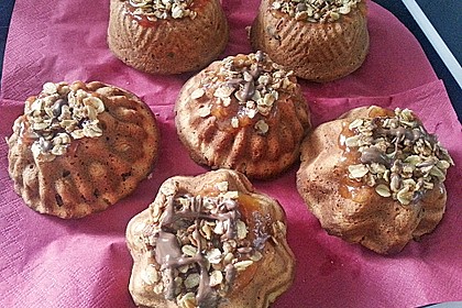 Apfelmus - Haferflocken - Muffins 20