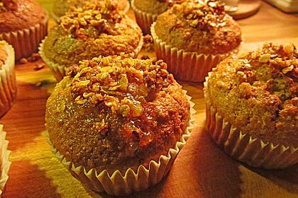 Apfelmus - Haferflocken - Muffins 25