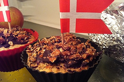 Apfelmus - Haferflocken - Muffins 30