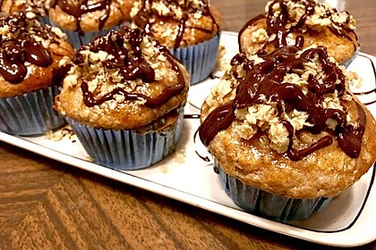 Apfelmus - Haferflocken - Muffins 4