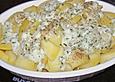 Mozzarellakartoffeln mit Paprikasalat