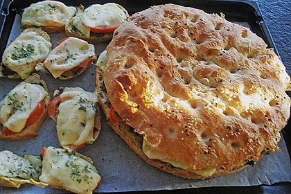 Gef&uuml;lltes Fladenbrot 2