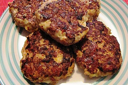 Käsefrikadellen mit Putenhackfleisch 1