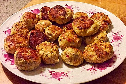 Käsefrikadellen mit Putenhackfleisch 3