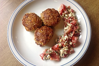 Käsefrikadellen mit Putenhackfleisch 6
