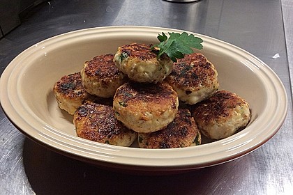 Käsefrikadellen mit Putenhackfleisch 4
