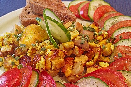 Veganes Rührei 1