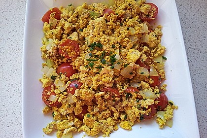 Veganes Rührei 3