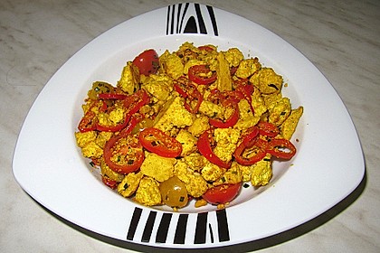 Veganes Rührei 4