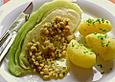 Spitzkohl mit Ei - Buttersauce