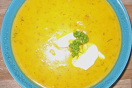 Kartoffel - Kürbis - Suppe 6