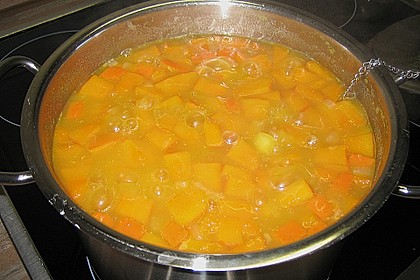 Kartoffel - Kürbis - Suppe 11
