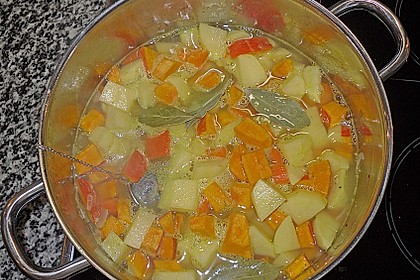Kartoffel - Kürbis - Suppe 21