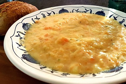 Kartoffel - Kürbis - Suppe 3