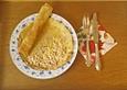 Cr&ecirc;pes mit K&auml;se - Schinkenf&uuml;llung